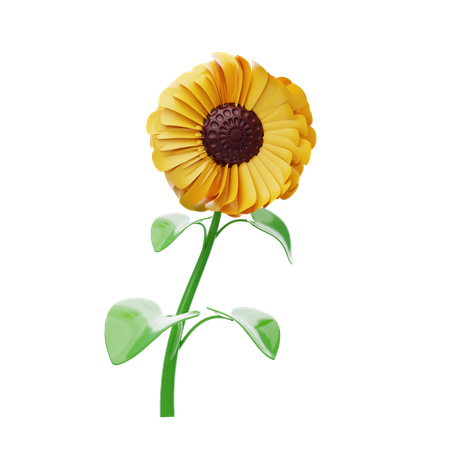 Sunflower  3D Icon