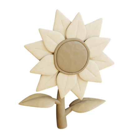 Sunflower  3D Icon