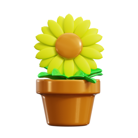 Sunflower  3D Icon