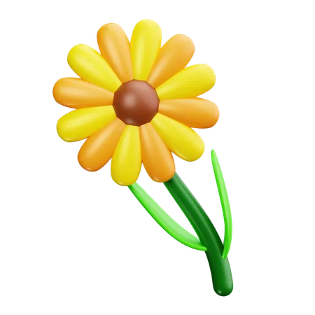 Sunflower  3D Icon