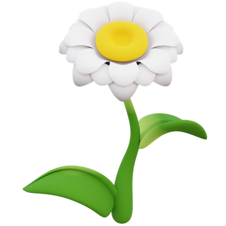 Sunflower Plant 3D Icon