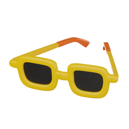 Sunglasses Offering Both Fashion And Eye Protection Ideal For Trendy Individuals Seeking Both Flair And Functionality 3 D Render Illustration 3D Icon
