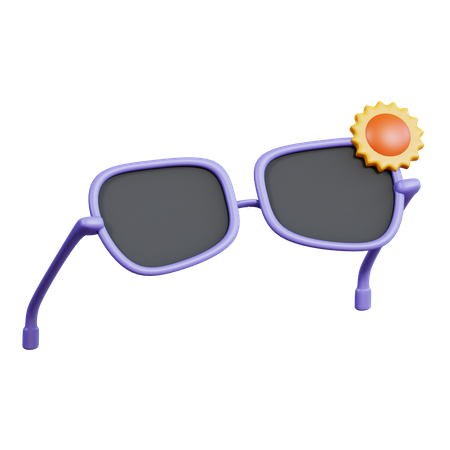 Sunglasses  3D Icon