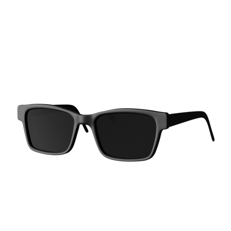 Black Goggles 3D Icon