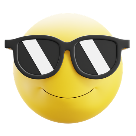 Sunglasses Emoji  3D Icon