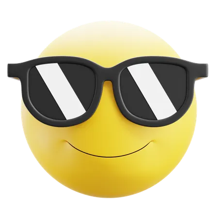Sunglasses Emoji  3D Icon