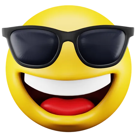 Sunglasses Emoji  3D Icon