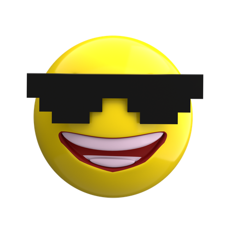 Sunglasses Emoji  3D Icon