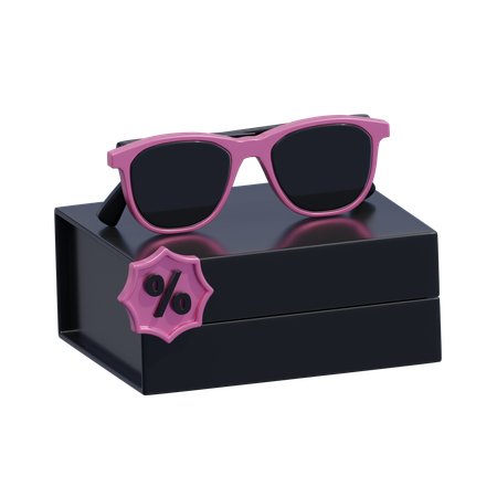Sunglasses Sale  3D Icon