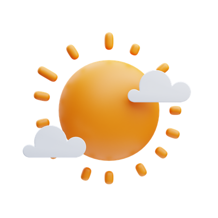 Sunny  3D Icon
