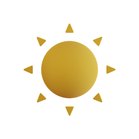 Sunny  3D Icon
