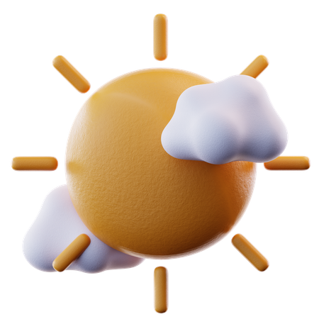 Sunny  3D Icon
