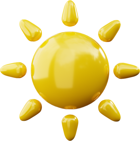 Sunny  3D Icon