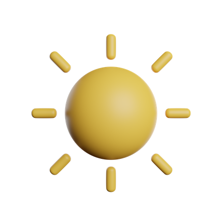 Sunny  3D Icon