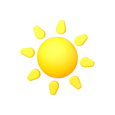 Sunny  3D Icon