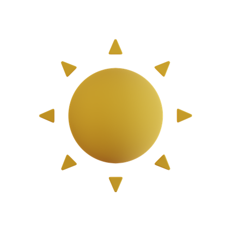 Sunny  3D Icon