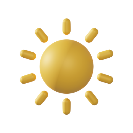 Sunny  3D Icon