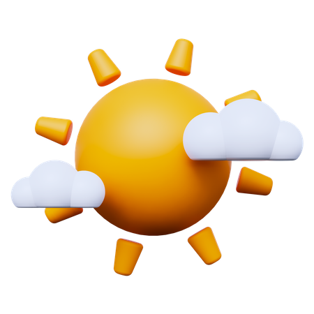 Sunny  3D Icon