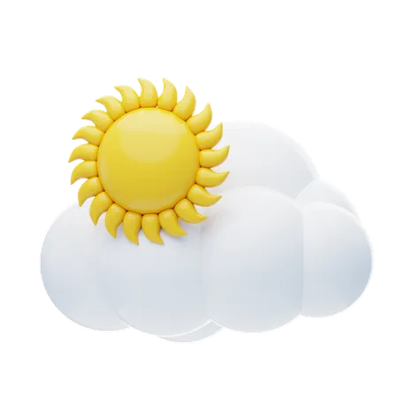 Sunny Day  3D Icon