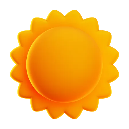 Sunny Day  3D Icon