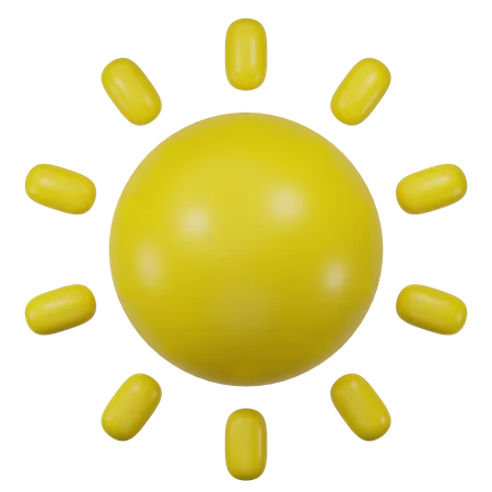 Sunny Day  3D Icon