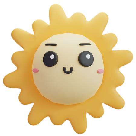 Sunny Day  3D Icon