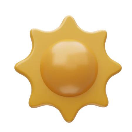 Sunny Day  3D Icon