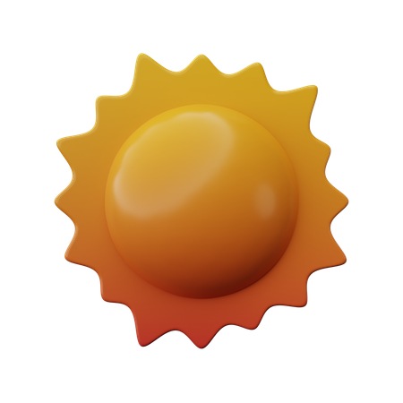 Sunny Day  3D Icon