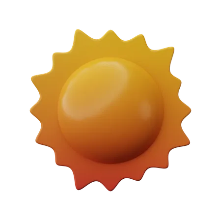 Sunny Day  3D Icon