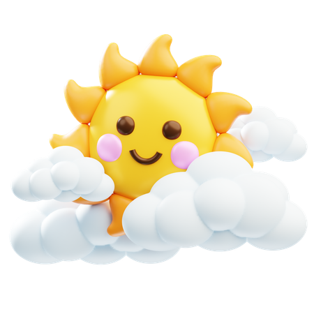 Sunny Day  3D Icon