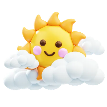 Sunny Day  3D Icon