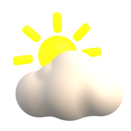 Sunny Day  3D Icon