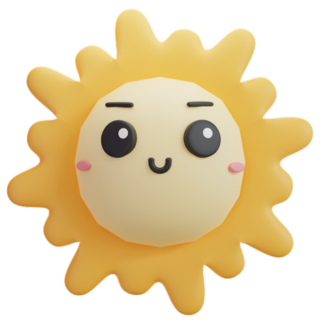 Sunny Day  3D Icon