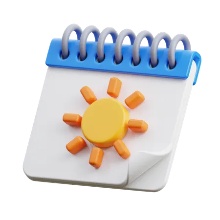Sunny Day 3D Icon