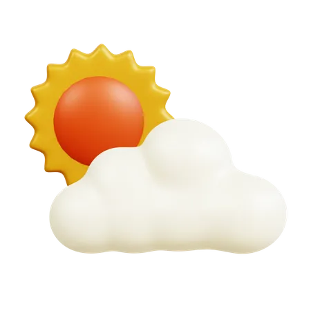 Sunny Day  3D Icon
