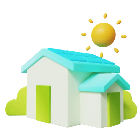 Sunny Weather  3D Icon