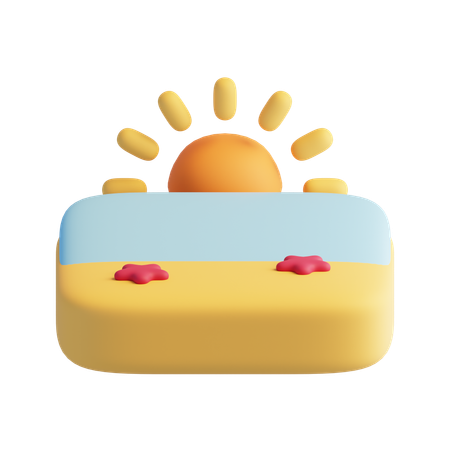 Sunrise  3D Icon