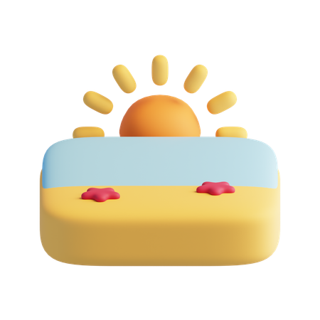 Sunrise  3D Icon