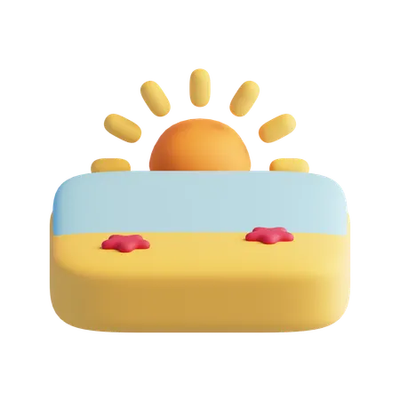 Sunrise  3D Icon