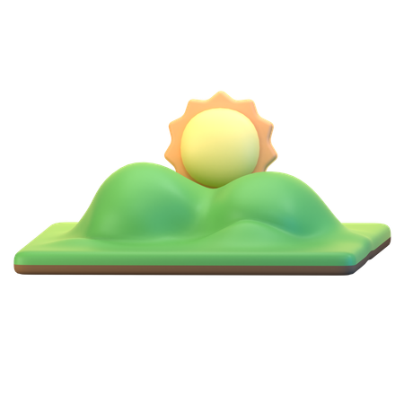 Sunrise  3D Icon