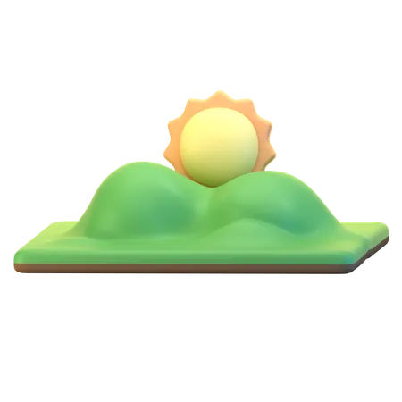 Sunrise  3D Icon