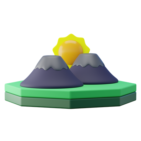 Sunrise  3D Icon