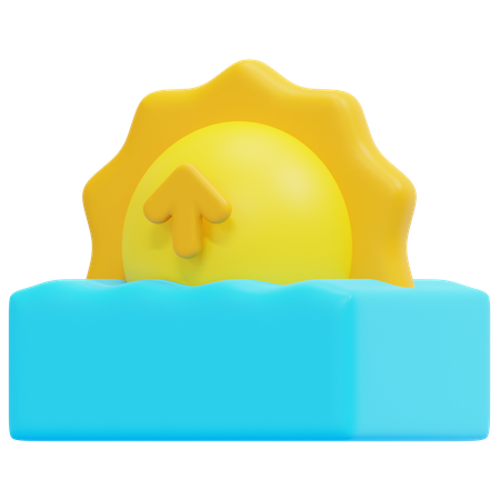 Sunrise  3D Icon