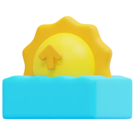 Sunrise  3D Icon