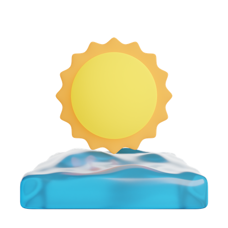 Sunrise  3D Icon