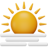 3d sunrise logo