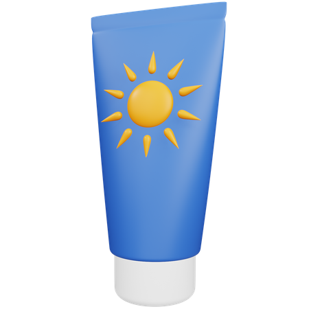 Sunscream  3D Icon