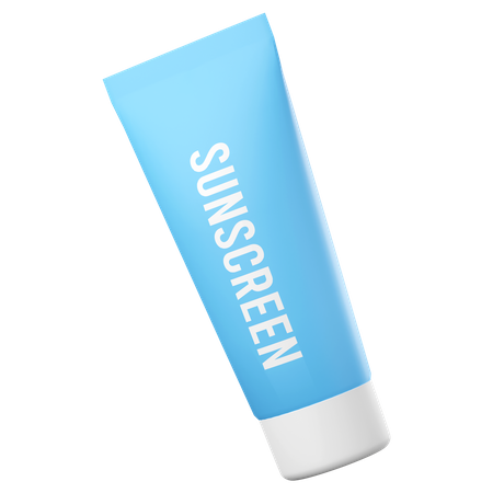 Sunscreen  3D Icon