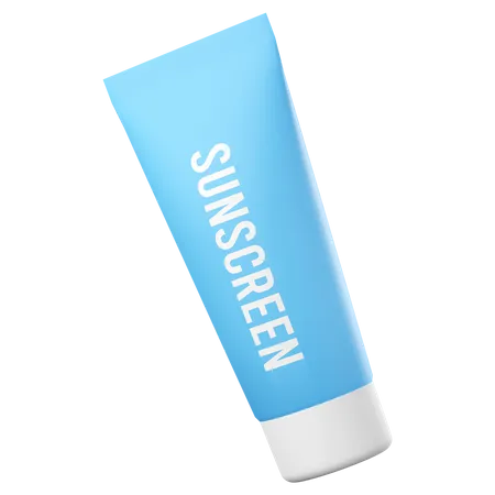 Sunscreen  3D Icon