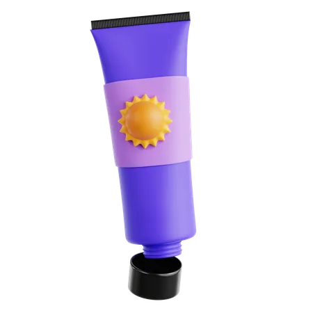 Sunscreen  3D Icon